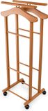 Arredamenti Italia 104 CLEVER - Kledingstandaard in Hout - Dressboy - Kleur Kersenhout