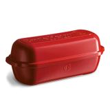 Emile Henry Broodbakvorm voor Groot Brood - Grand Cru - 39 x 16 cm - Rood