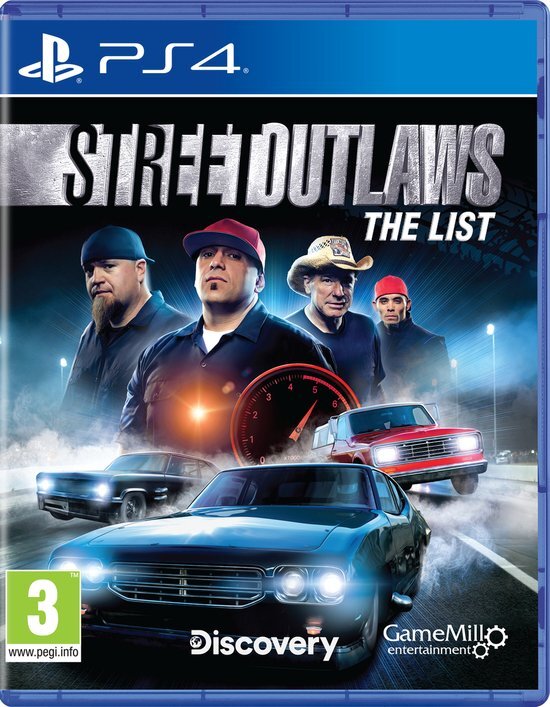 GameMill Entertainment street outlaws: the list PlayStation 4