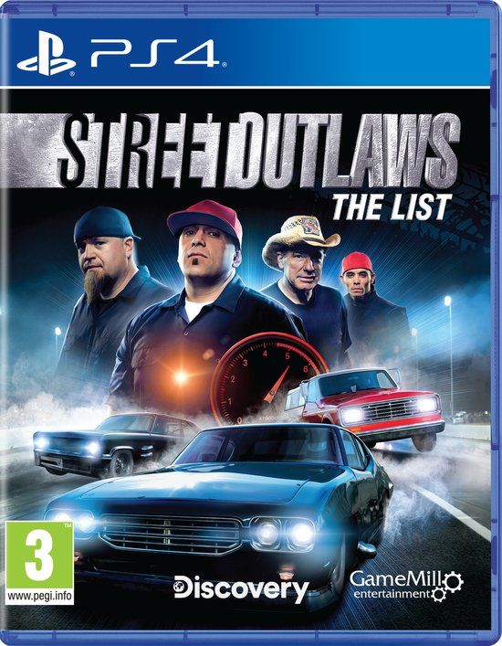 Street Outlaws: The List - PS4 - Race - 3+
