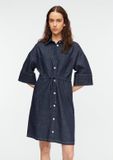 comma Chemisier bleu denim