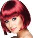 Boland - Pruik Cabaret mahonie Bruin - Steil - Kort - Vrouwen - Can Can
