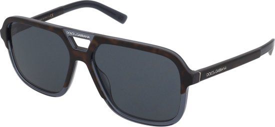 Dolce & Gabbana ANGEL DG 4354 Zonnebril - Zwart - Blauw - Dames