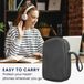 kwmobile Headphone Case for Over-Ear Headphones - Dark Grey