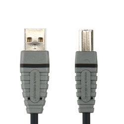 Bandridge BCL4102 USB A - USB B Kabel - 2m