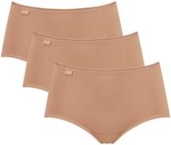 Sloggi Women 24/7 Cotton Midi (3-pack) - slip femme - beige