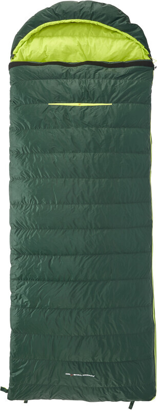 Y by Nordisk Tension Brick 400 Sleeping Bag L, scarab/lime