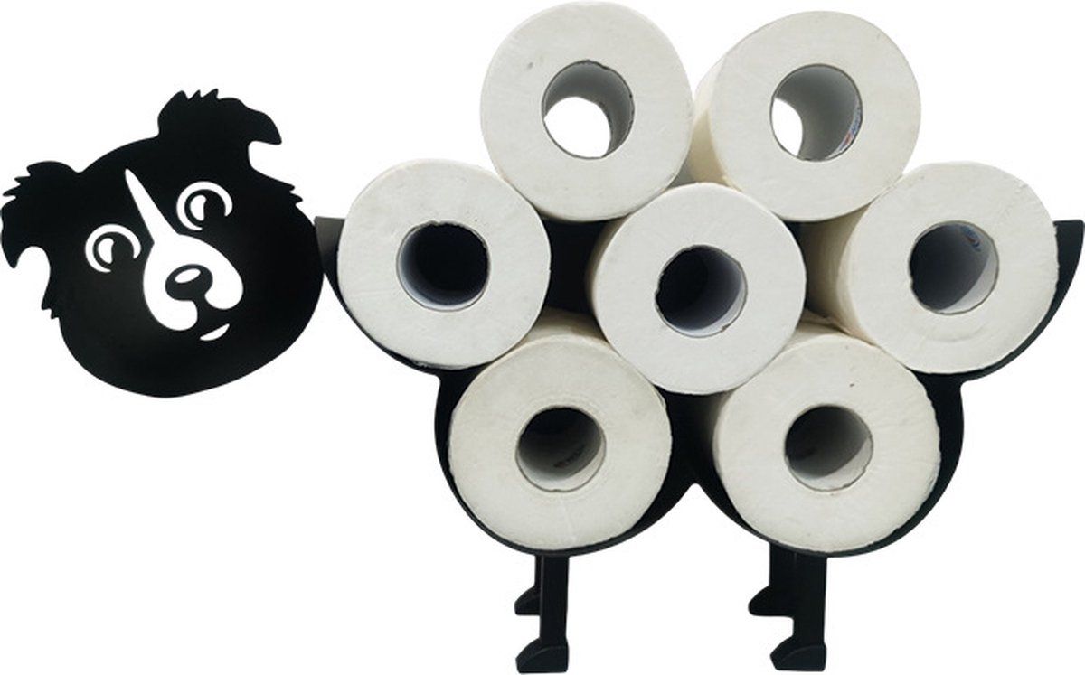 Sanics Reserverolhouder Hond Zwart