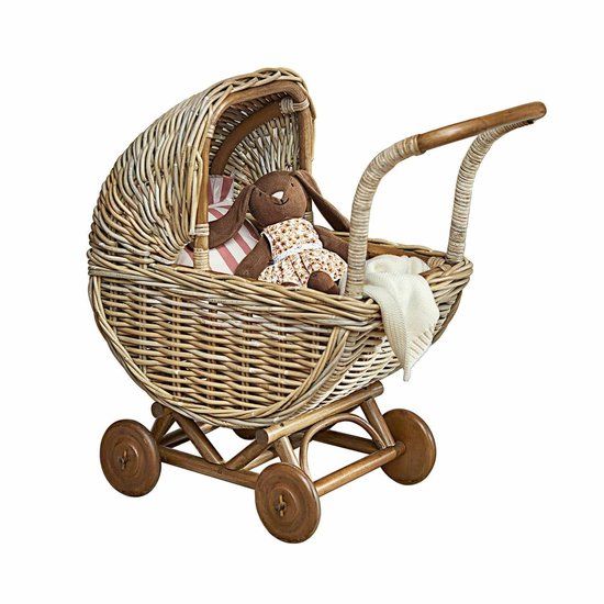 LOBERON Poppenwagen Fableton bruin
