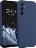 kwmobile metallic telefoonhoesje van TPU - geschikt voor Samsung Galaxy A16 5G - Flexible case voor smartphone - In metallic blauw