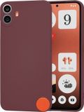 Techsuit Hoesje voor Nothing CMF Phone 1 - Soft Flex Silicone Back Cover - Plum Red