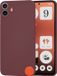 Techsuit Hoesje voor Nothing CMF Phone 1 - Soft Flex Silicone Back Cover - Plum Red