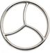 Rimba - Japanse Bondage Ring - RVS - Zilver