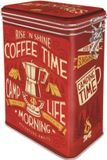 Nostalgic Art Merchandising Tinnen Blik Met Klip Camp Coffee Time