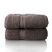 Glart Premium badstoffen handdoekenset, ANTRACIET, 2 saunahanddoeken van 70 x 200 cm