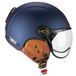 CGM Ebi Skihelm voor volwassenen, uniseks, satijn blauw, XL (60 cm)