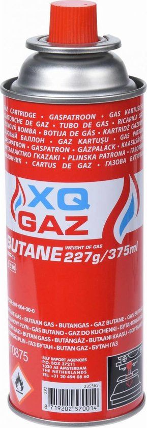 Merkloos Super Ego Navul verpakking kookstel gasflessen butaan gas - 227 gram