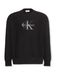 Calvin Klein Jeans Sweatshirt moutarde / noir / blanc
