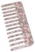 Antistatic comb with marble look