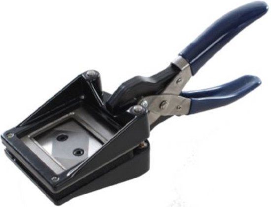 Benel Photo Pasfototang 45x35 mm - Zwart/blauw