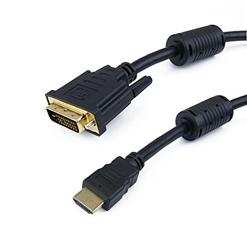 BEMATIK.COM BeMatik - Super HDMI 1.4 kabel HDMI-A type mannelijk naar DVI-D mannelijk 10 m