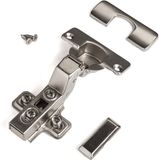 SOTECH 2 stuks Komscharnieren 105° binnenaanslag met SOFT-CLOSE incl. montageplaten en schroeven en snelmontage KLIP, getest met 50000 cycli SO-T52