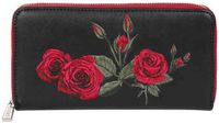 Banned Retro Banned - Rose Garden Dames portemonnee - Zwart