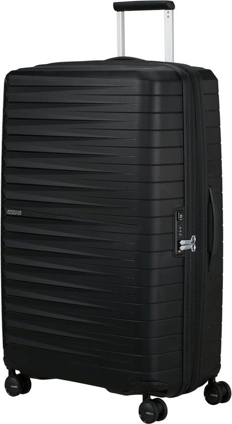 American Tourister Fastforward Spinner 78cm Expandable Flash Black