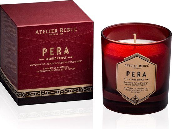 Atelier Rebul Pera Geurkaars (210g) - Bloemig & Oriëntaals