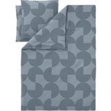 LIVARNO® Parure de lit en coton, 260 x 240 cm (Bleu)