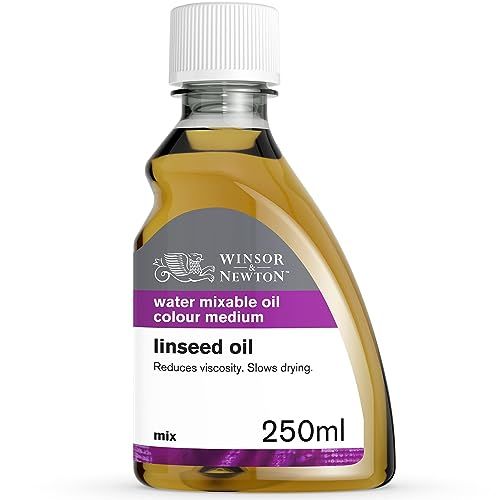 Winsor & Newton Artisan Oil - Lijnolie voor watermengbare olieverf, fles van 250ml