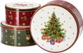 Hutschenreuther Happy Wintertime Set 3 koekblikken