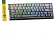 ATTACK SHARK X68HE - Magnetic Switch Wired Gaming Keyboard - 66keys - Side Printed PBT Keycaps - RGB - Moonlit Night