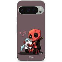 Google Pixel 9 Pro Hoesje Deadpool Baby met Eenhoorn Maniacase