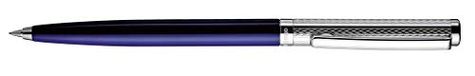 Otto Hutt design 04 vulpen 068-61900 vulpen van 925 sterling zilver met strepen guilloche en glanzend oppervlak in de kleur zilver pendikte B