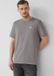 s.Oliver - T-shirt à motif barbecue - Homme - Gris chiné - 3XL