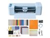 VEVOR Machine de découpe 305 mm, découpeuse vinyle de bureau, pour cartes personnalisées scrapbooking décoration DIY, compatible avec Mac, Windows, Android et iOS, avec accessoires et outils