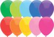 Haza feest/verjaardag Ballonnen - mix gekleurd - 200x - latex - party versiering - 30 cm