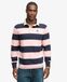 Superdry Polo Rugby Athletic Stripe Coupe Décontractée Rose Taille : XXL