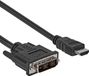 Allteq DVI-D naar HDMI kabel - 2 Meter - Zwart