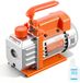 Latios Pompe à vide - Pompe à réfrigérant à étage unique - Capacité : 99 litres/minute (3,5 CFM) - Moteur à quatre pôles de 180 Watt - Convient pour R134a/R22/R410A - Pour les systèmes de climatisation automobile et le dégazage de résine - Huile incluse