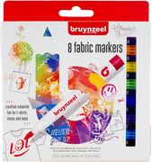 Bruynzeel Fabric Markers Set 8