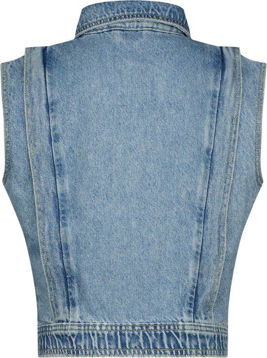 Vingino Denim Jacket Taira Meisjes Jas - Light Vintage - Maat 176