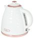 HOMCOM Bouilloire, 1,7 litre, 2200W, sans fil, Sans BPA avec filtre à calcaire