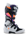 Alpinestars Tech 7, bottes, couleur: Noir/Gris Clair/Orange/Fuchsia Néon, taille: 16 US