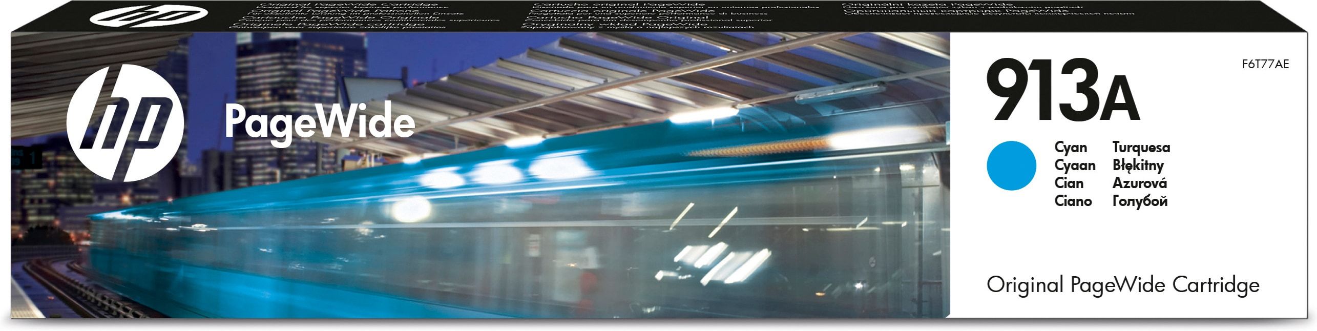 HP 913A Cyaan PageWide Cartridge - Origineel