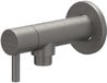IVY Hoekstopkraan 1/2 x 3/8 - Geborsteld Metal Black PVD