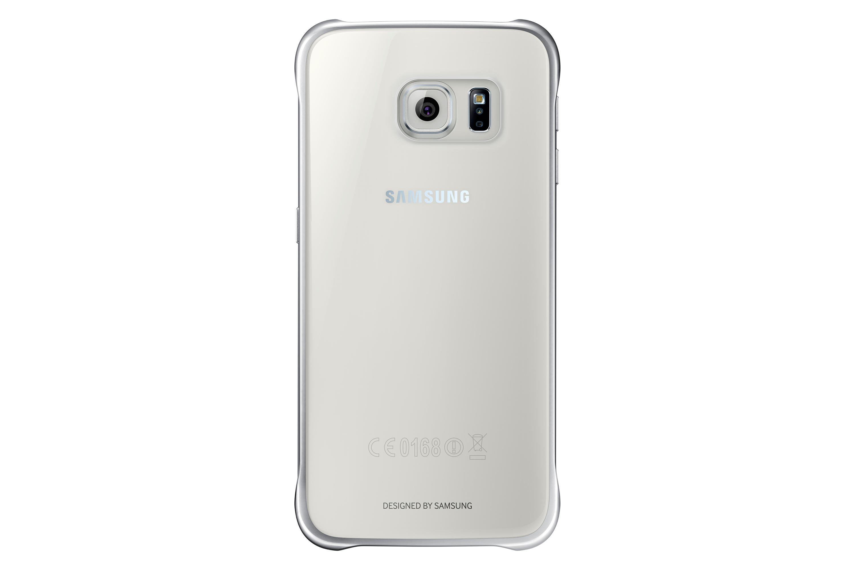 Samsung EF-QG920B zilver, transparant / Galaxy S6