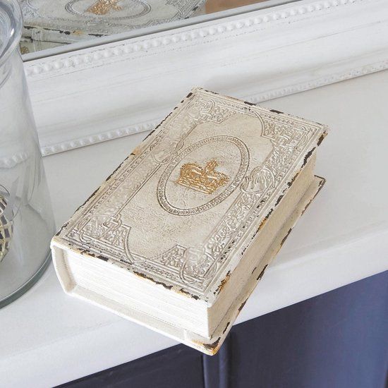 LOBERON Boekenkistje Anglure antiekcrème