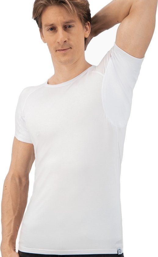 Fibershirts Anti Zweet Shirt - Heren - Wit - Maat M